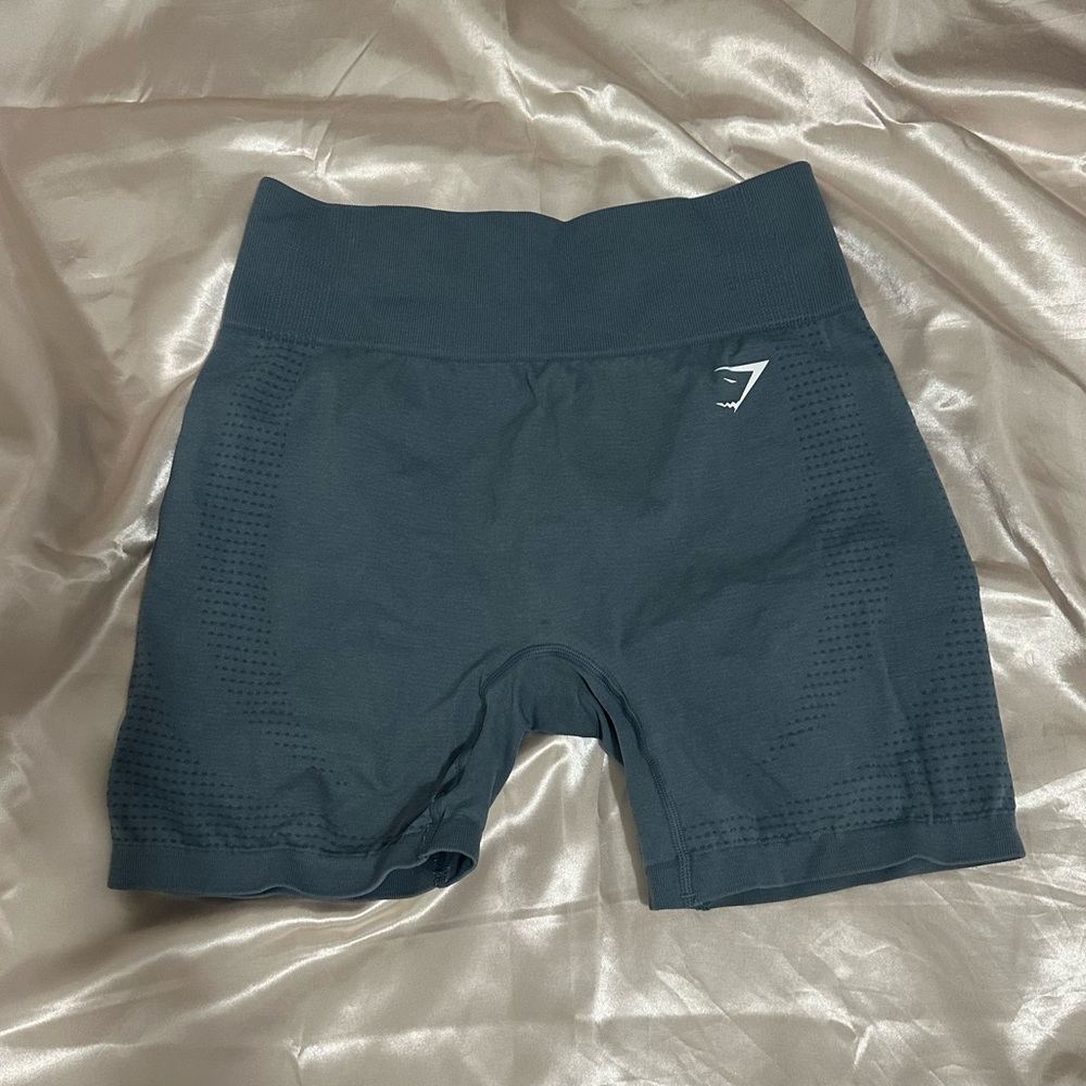 Blue Gymshark vital shorts